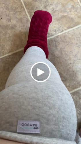 Customer video review of Premium Bamboo Leg Sleeve (Single)
